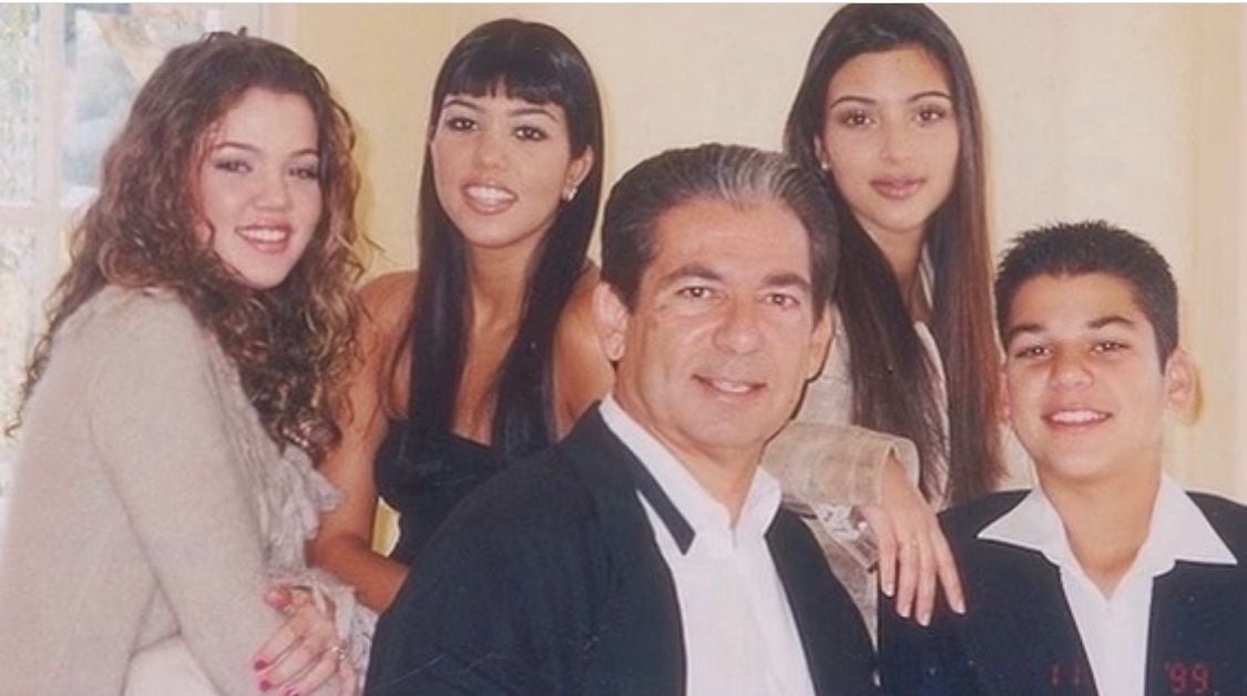 Robert Kardashian Sr. falleció en 2003 a causa de un cáncer de esófago diagnosticado dos meses antes. (Foto: Instagram/@kimkardashian)
