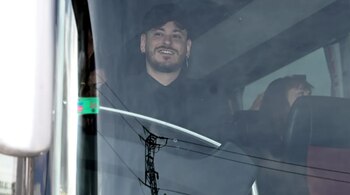 Luis Cepeda de camino a