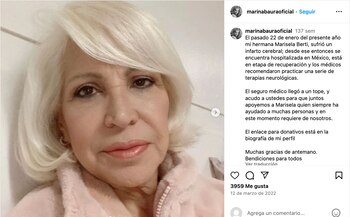 Marisela Berti. (Instagram)