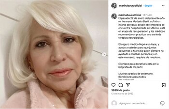 Marisela Berti. (Instagram)