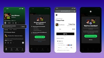 Los que quieran suscribirse a un podcast de Spotify pueden hacerlo desde su cuenta gratis o Premium. (Spotify)