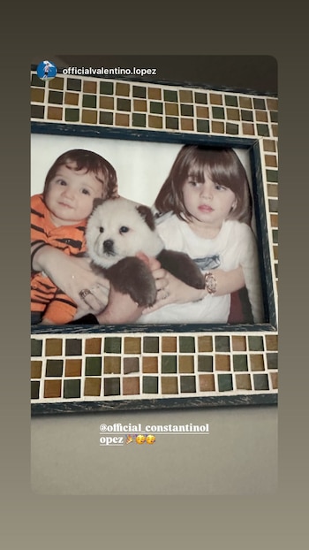 El particular saludo de Valentino