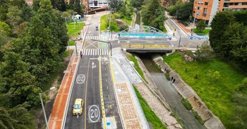 Esta es parte de la renovación vial que comunicó el alcalde - crédito Alcaldía de Bogotá