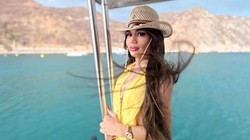 La modelo colombiana Ivanoska, narró