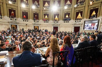 El discurso presidencial, bajo la