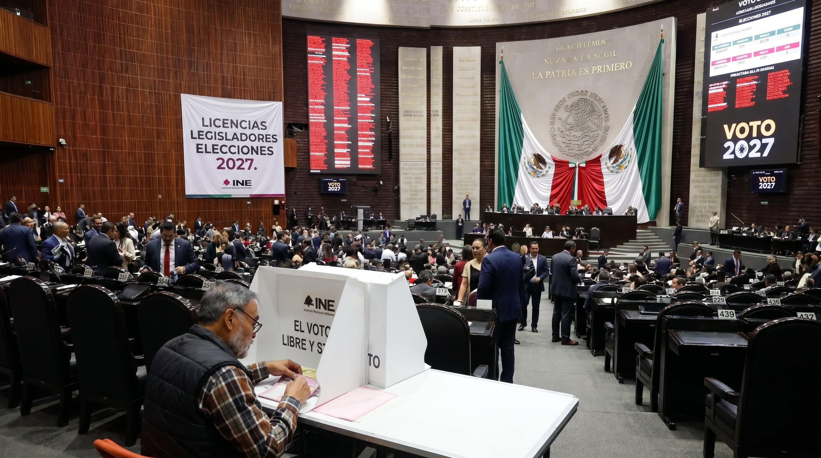 El Congreso se convierte en el punto de partida de la carrera por las gubernaturas de 2027.