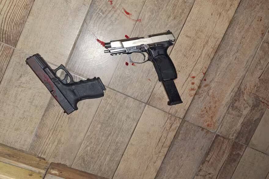 Más armas halladas durante el violento episodio del mes pasado