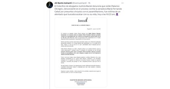 El abogado denunció un presunto