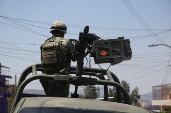 Enfrentamiento CJNG Ejército Guardia Nacional Michoacán
