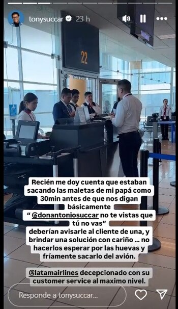 Tony Succar denuncia malos tratos