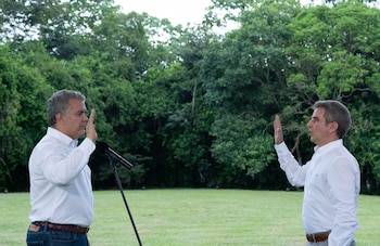 El presidente de Colombia, Iván