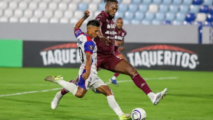 Luis Ángel Firpo y Deportivo Saprissa empataron sin goles en San Salvador en el partido de ida del Play-In de la Copa Centroamericana. (Cortesía: Concacaf)