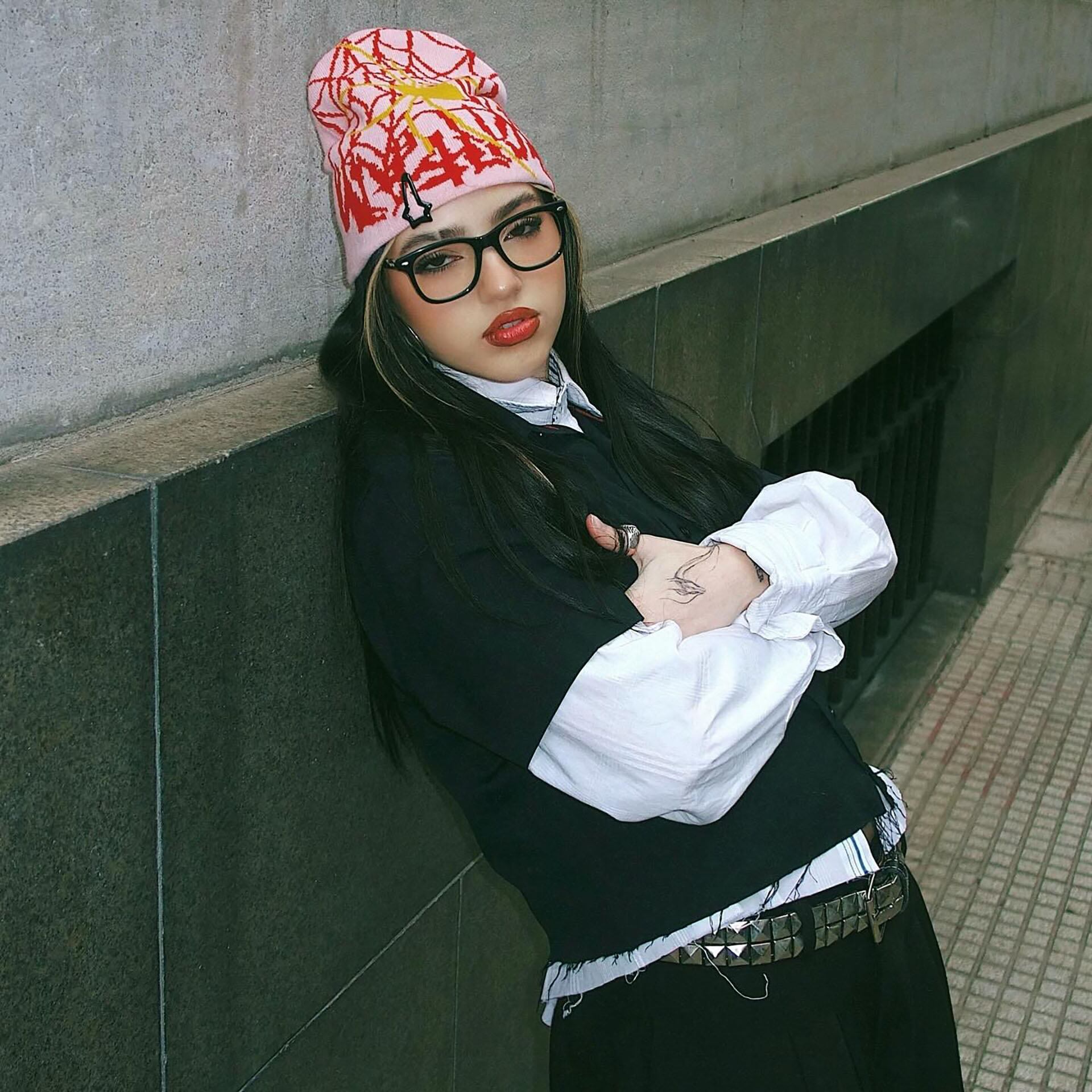 Guadalupe Pereyra, bailarina profesional de 20 años, también publicó la foto en su perfil (Instagram)