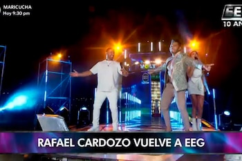 Rafael Cardozo volvió a EEG.