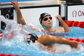 La estadounidense Kathleen Ledecky se