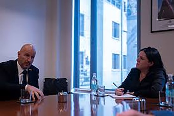 La ministra de Seguridad,Trinidad Steinert, se reunirá esta jornada con el embajador de EE.UU, Brandon Judd, para sellar el convenio