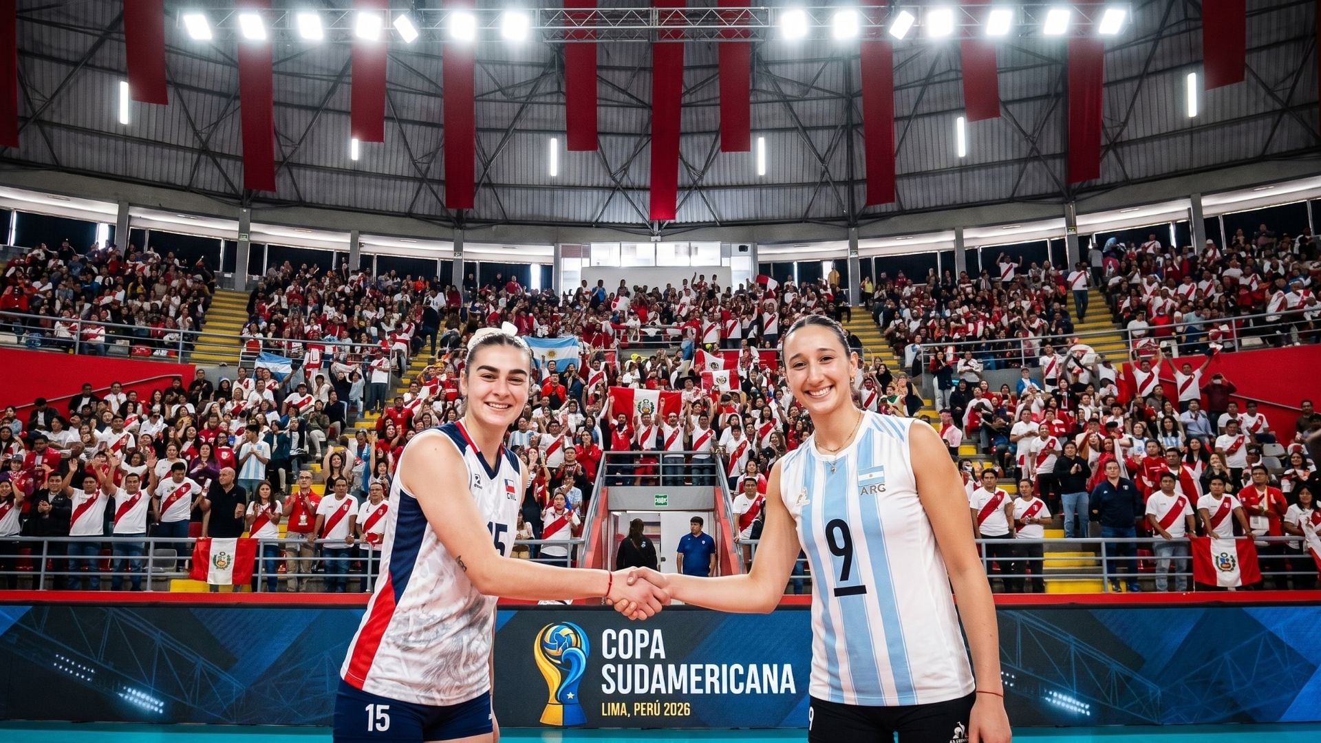 Argentina vs Chile: día, hora y dónde ver partido por tercer lugar de la Copa Sudamericana de vóley 2026. Crédito: VisualesIA ScribNews.