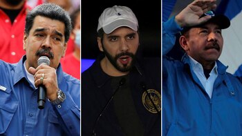 Trío anti-derechos LGBT+... Nicolás Maduro,