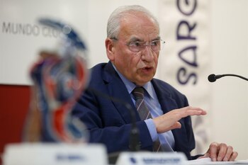 26/01/2024 Ribadeo, Lugo. El exvicepresidente