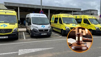 Imagen de archivo de ambulancias.
