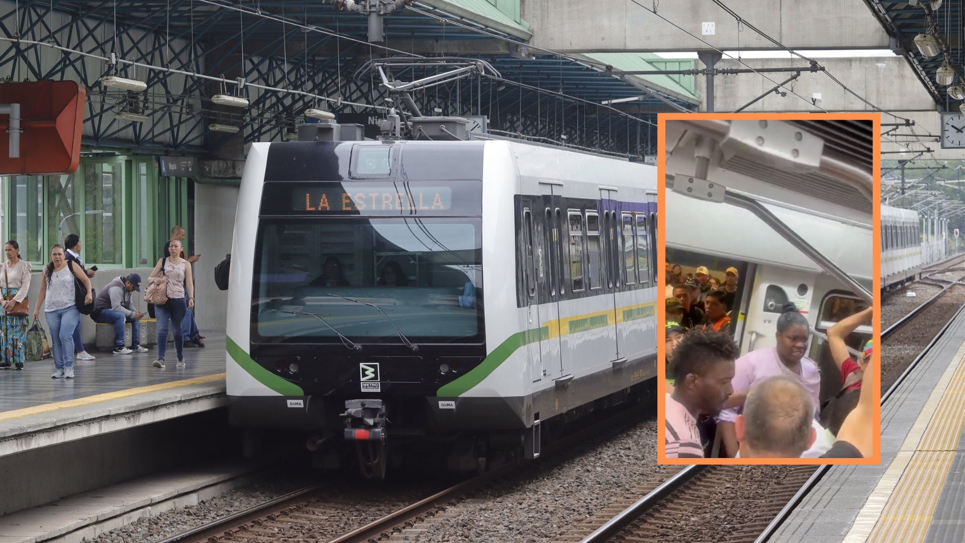 Pelea entre mujeres en el Metro de Medellín desata debate sobre deterioro de la "Cultura Metro