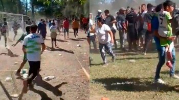 Descontrol en el fútbol infantil: