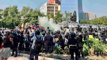 Tensión en CDMX: protestan en
