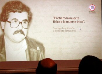 Vista de una fotografía del