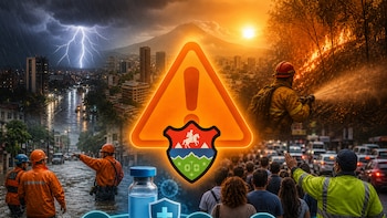 Municipalidad de Guatemala declara una alerta municipal anaranjada por riesgos climáticos, incendios y sarampión