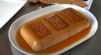 Pudin con solo tres ingredientes.