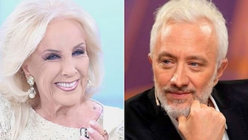 Mirtha Legrand y Andy Kusnetzoff