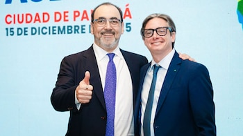 Sergio Díaz-Granados y el argentino