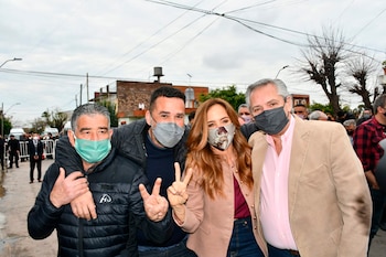 El presidente Alberto Fernández y