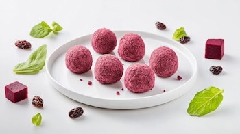 Las trufas de pasas y