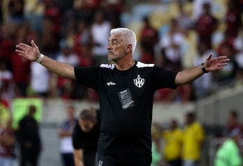 Con Omar De Felippe, Central Córdoba le ganó a Flamengo en el Maracaná por 2-1 en la Copa Libertadores 2025. - créditos: REUTERS/Sergio Moraes