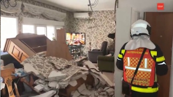 Una explosión en un edificio