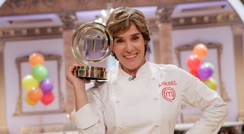 Anabel Alonso en el programa 'MasterChef'. (RTVE)