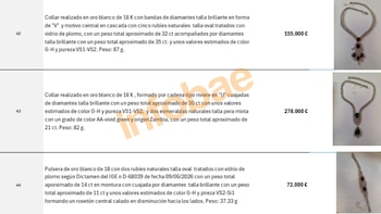 De piezas “sin valor” a un colgante que cuesta 278.000 euros: las joyas halladas en la caja fuerte de Zapatero están valoradas en 1,3 millones de euros