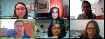 En conferencia, integrantes de Organizaciones