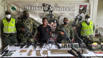 Capturan con “arsenal” a presuntos