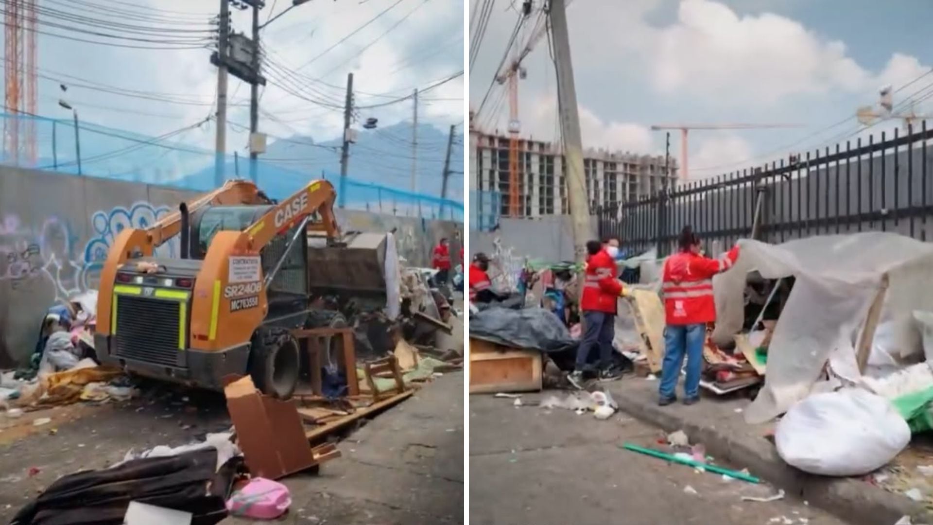Alcaldía de Bogotá reveló video de qué pasó en el sector de San Bernardo tras el operativo contra la criminalidad encabezado por Abelardo de la Espriella: “Lo recuperamos porque lo recuperamos”