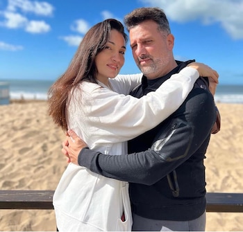 José María Listorti y Mónica