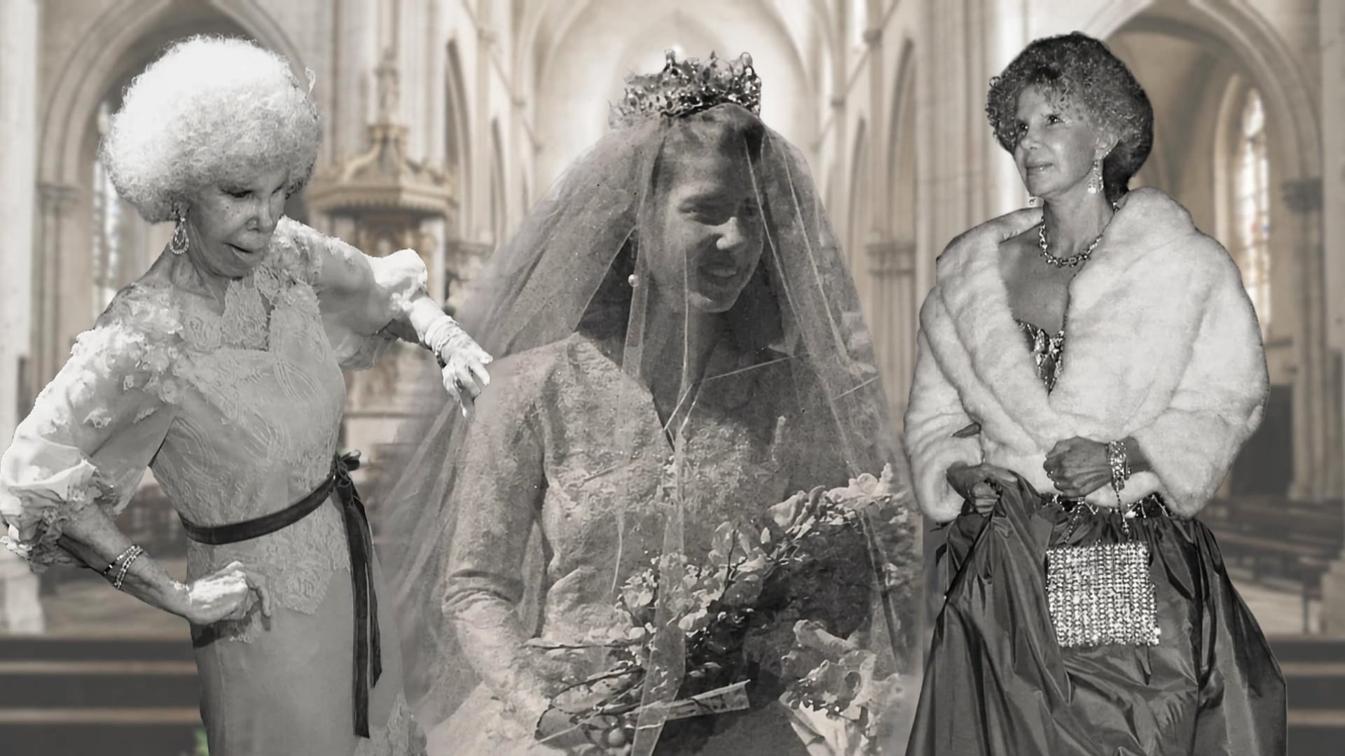 Todas las bodas de la duquesa de Alba. (Montaje Infobae)