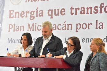 Firman acuerdo en Michoacán para