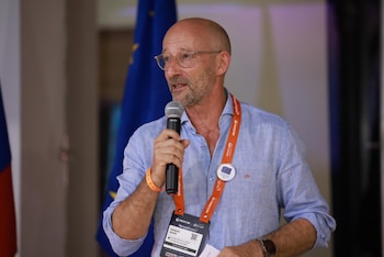 El embajador de la Unión Europea en Colombia, François Roudié, planteó una propuesta de trabajo digital dirigida al Gobierno colombiano, al sector privado y a la academia.