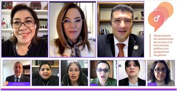 La Comisionada Presidenta del INAI