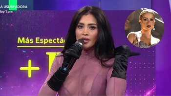 Michelle Soifer confirma que no se habla con Leslie Shaw. América TV.