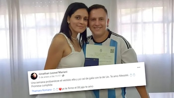 Jonathan y Tamara en el