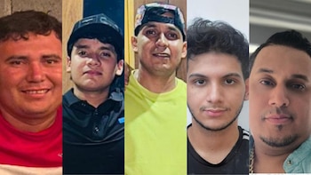 Secuestran a cinco hombres en