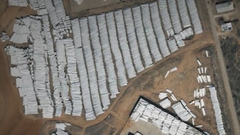 El abandono de palas de